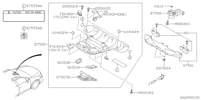 2020 Subaru Legacy ADA System Diagram 4