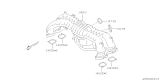 Diagram for 2015 Subaru XV Crosstrek Intake Manifold Gasket - 14035AA670