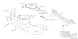 Diagram for Subaru XV Crosstrek Bumper - 57704FJ011