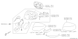 Diagram for Subaru XV Crosstrek Mirror Cover - 91054AJ221