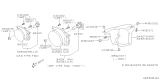 Diagram for Subaru Fog Light Lens - 84501FJ030