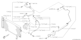 Diagram for 2015 Subaru XV Crosstrek A/C Hose - 73425FJ070