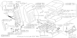 Diagram for Subaru Crosstrek Seat Cushion - 64139FJ600VH