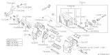 Diagram for 2014 Subaru XV Crosstrek Evaporator - 73523FJ050