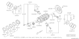 Diagram for Subaru Impreza Piston Ring Set - 12033AC870