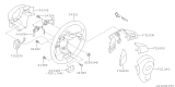 Diagram for Subaru XV Crosstrek Steering Wheel - 34312FJ040VH