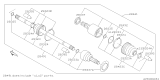 Diagram for 2010 Subaru Forester Axle Shaft - 28421SC010