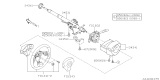 Diagram for Subaru Power Steering Assist Motor - 34500SC020