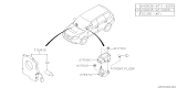Diagram for Subaru Impreza STI Yaw Sensor - 27542FG001