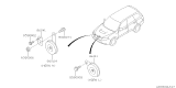 Diagram for 2011 Subaru Forester Horn - 86012SC001