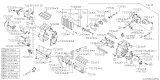 Diagram for Subaru Impreza WRX Evaporator - 73523FG050
