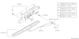 Diagram for Subaru Wiper Arm - 86532FC051