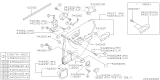 Diagram for 2000 Subaru Forester Armrest - 94225FC031OE
