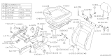Diagram for 1998 Subaru Forester Seat Cover - 64140FC110NF