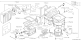Diagram for 2001 Subaru Forester Blower Motor - 72240FC010