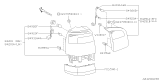 Diagram for Subaru Impreza STI Third Brake Light - 84920AA020