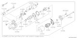 Diagram for Subaru Starter Motor - 23300AA730