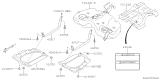 Diagram for Subaru Fuel Tank Skid Plate - 42045CA020