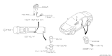 Diagram for Subaru XV Crosstrek Seat Heater Switch - 83245FJ001