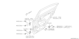 Diagram for 2015 Subaru XV Crosstrek Door Hinge - 60479FJ001