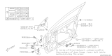 Diagram for 2015 Subaru XV Crosstrek Door Hinge - 60079FJ000
