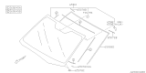 Diagram for 2014 Subaru XV Crosstrek Windshield - 65009FJ081