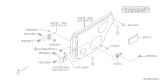 Diagram for 2006 Subaru Legacy Door Check - 63302FC001
