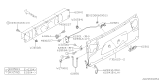 Diagram for Subaru Tailgate Lock - 62831AE01A