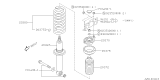 Diagram for 2004 Subaru Outback Shock And Strut Mount - 20370AE00A