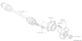 Diagram for Subaru Outback Wheel Hub - 28462AE01A