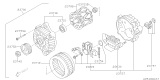 Diagram for 2001 Subaru Outback Alternator - 23700AA37A