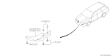 Diagram for Subaru Baja Wheelhouse - 59110AE10A