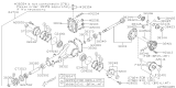 Diagram for Subaru Baja CV Joint Companion Flange - 38359AA010