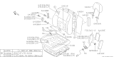 Diagram for 2004 Subaru Baja Seat Cover - 64142AE38AGE