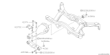 Diagram for Subaru Crossmember Bushing - 41322AE01D
