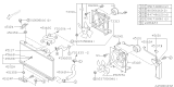 Diagram for Subaru Coolant Reservoir Hose - 45161AE06A