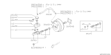 Diagram for Subaru Brake Booster Vacuum Hose - 26140AE100