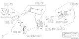 Diagram for Subaru Baja Door Latch Assembly - 61032AE05A
