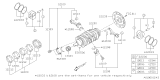 Diagram for 2019 Subaru Forester Rod Bearing - 12108AB540