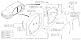 Diagram for 2021 Subaru Crosstrek Window Run - 63527FL011