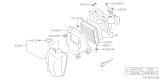 Diagram for 2021 Subaru Forester Air Filter - 16546AA150