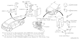 Diagram for Subaru Legacy Relay - 25232AA130