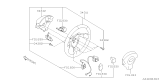 Diagram for Subaru Legacy Steering Wheel - 34311AG63AJC
