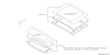 Diagram for Subaru Legacy Sunroof - 65430AG00B