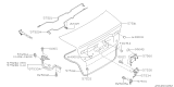 Diagram for Subaru Outback Trunk Lid Latch - 57530AG010