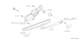 Diagram for 2021 Subaru Ascent Wiper Blade - 86542AG09A