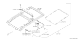 Diagram for Subaru Legacy Sunroof - 65410AG00AOR