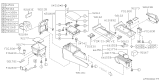 Diagram for Subaru Center Console Latch - 92184AG00A