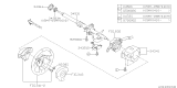 Diagram for Subaru Legacy Steering Column - 34500AG300