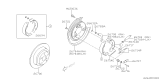 Diagram for Subaru Brake Shoe Set - 26694AG000